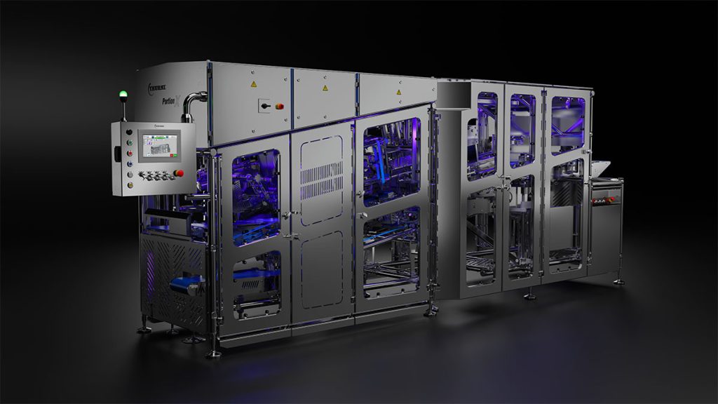 В PortionX используется новая технология кондиционирования и сканирования продукта, чтобы обеспечить постоянную работу с переменным продуктом.